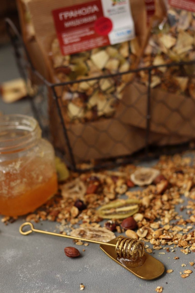 Медовая гранола, 200 гр. фото 3
