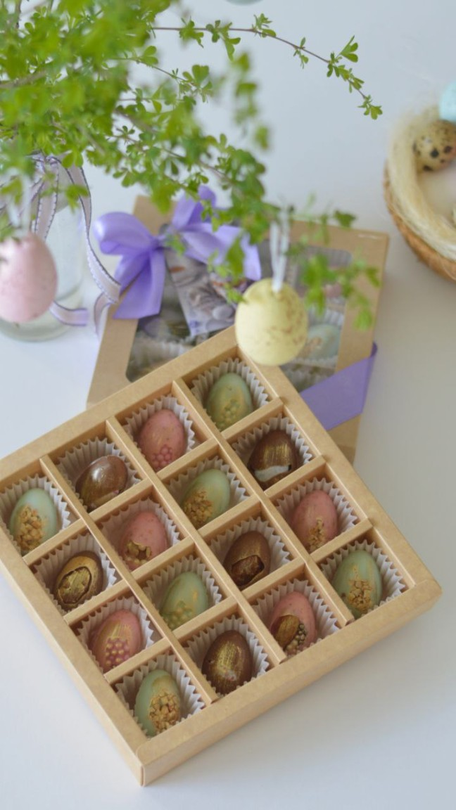 Сладости "Шоколадные яички", 12 шт. фото 1