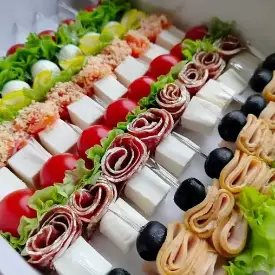 Канапе-бокс «Четыре вкуса»