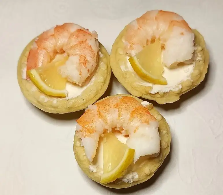 Тарталетки с лососем/креветкой фото 2