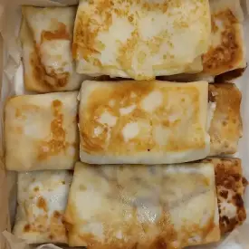 Блинчики сладкие с творогом