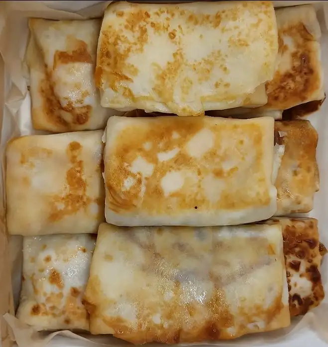 Блинчики сладкие с творогом