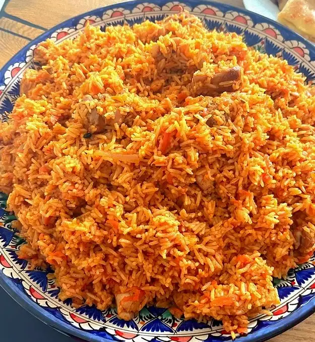 Плов с куриным бедром