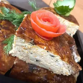 Курица фаршированная