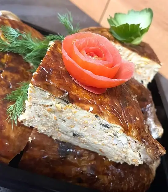 Курица фаршированная