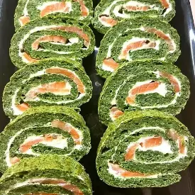 Шпинатный рулет