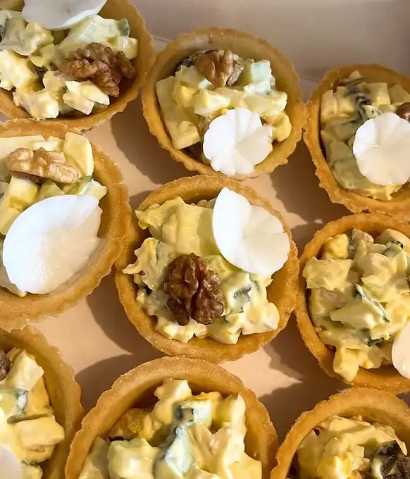 Тарталетка с салатом фото 5