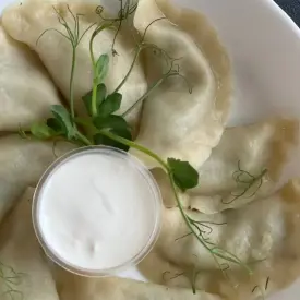 Вареники с картошкой