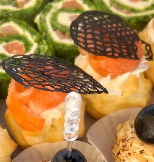 Профитроли с креветкой или форелью фото 2