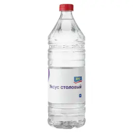 Уксус спиртовой 9%, 1 л