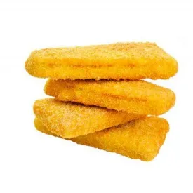 Треугольники тресковые в панировке