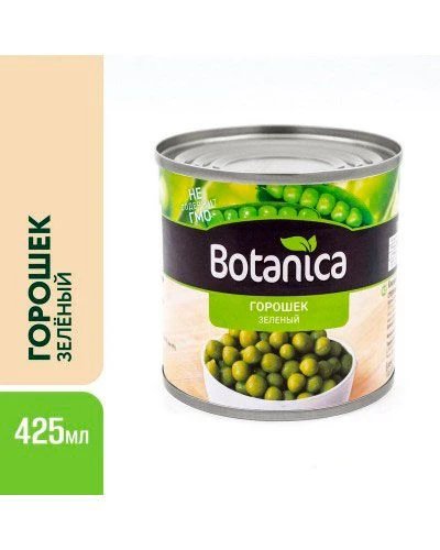 Горошек зеленый, 425 мл