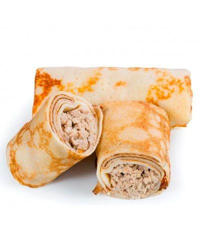 Блины с курицей