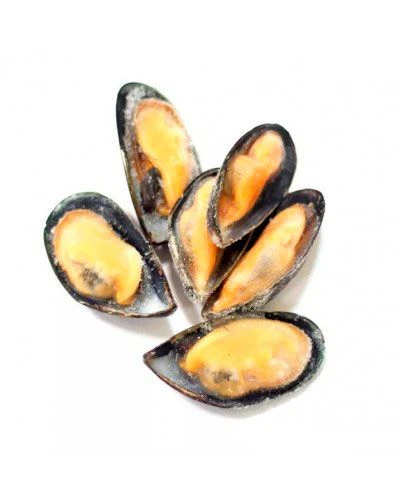 Мидии синие на половине раковины 30/45