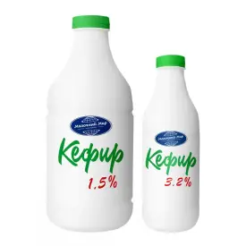Кефир 1,5%, 1,45 кг
