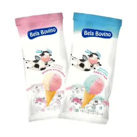 Мороженое пломбир двухслойный Bela Bovino 15%, 80 г