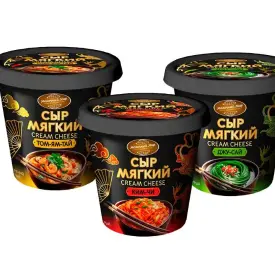 Сыр мягкий взбитый «Острый» 55%, 120 грамм