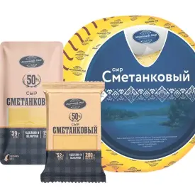 Сыр «Сметанковый», 50%, 1 кг