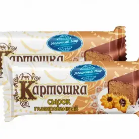 Сырок глазированный «Картошка» 18% 40 г