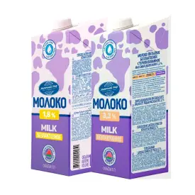 Молоко 3,2% питьевое стерилизованное безлактозное