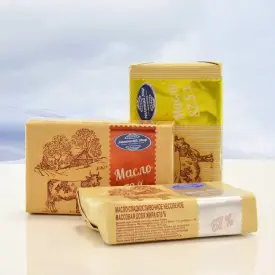 Масло сладкосливочное несолёное фасованное 74%, 180 г