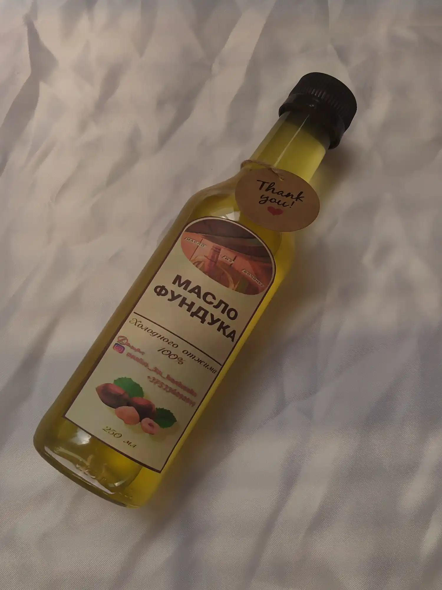 Масло фундука