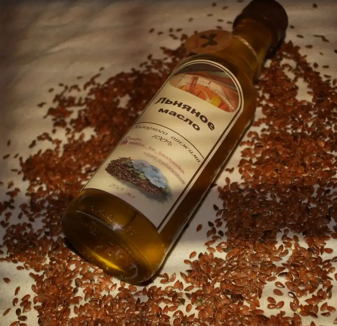 Льняное масло
