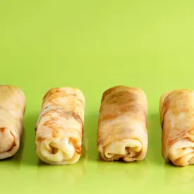 Блинчики с творогом и маком, 600гр.