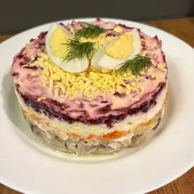 Салат «селедочка под шубой»