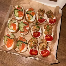 Бокс брускетт №1