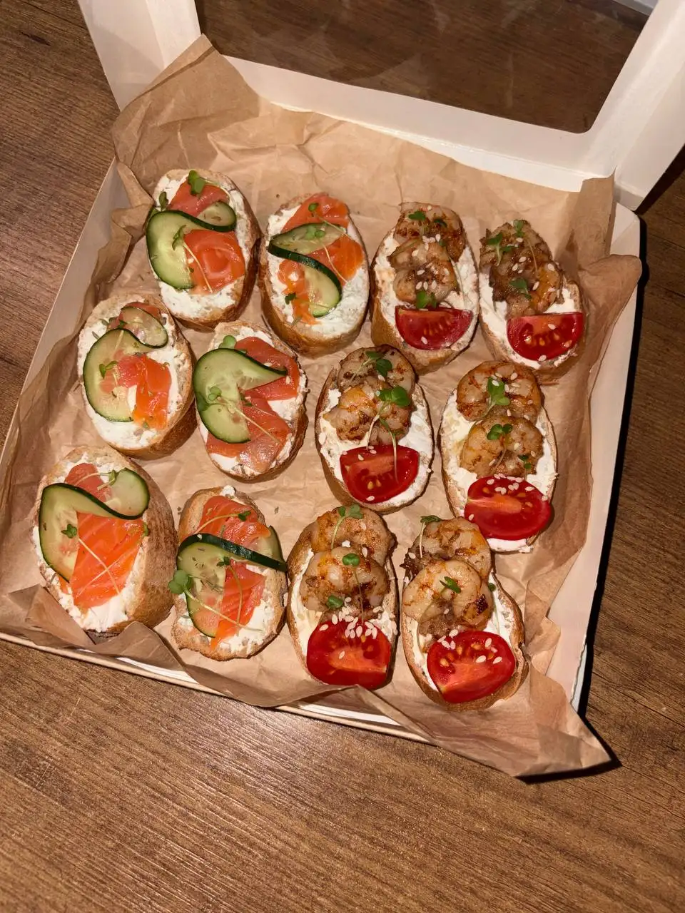 Бокс брускетт №1