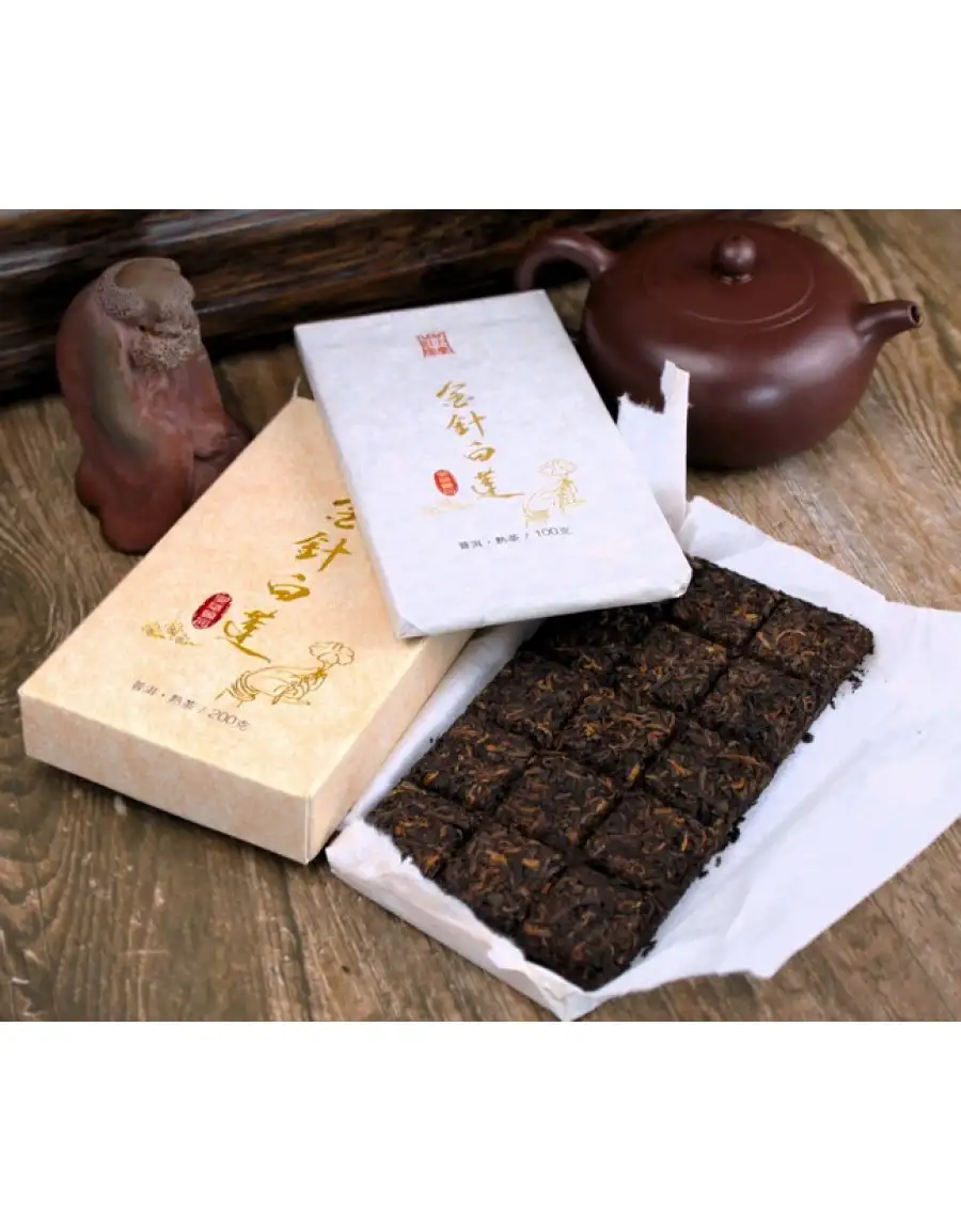 Шу Пуэр Белый Лотос фото 3