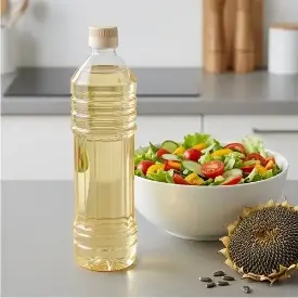 Масло подсолнечное рафинированное «Жемчужина Поволжья» Lite, 0,8 л