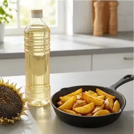Масло подсолнечное рафинированное «Кухарка», 0,8 л