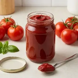 Паста томатная несоленая 25%, 500 г (Ляховичский КЗ)
