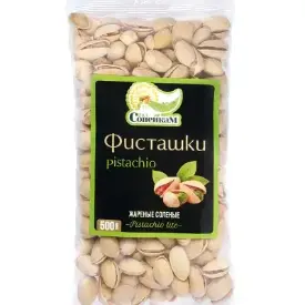 Фисташки жареные соленые, лайт, 500 г