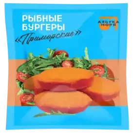 Котлеты рыбные «Бургер Приморский» (минтай)