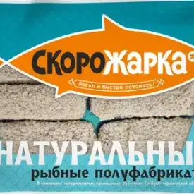 Палочки рыбные «Скорожарка» из рыбы тресковых пород