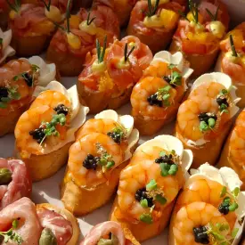 Бокс мини-брускетт «Три вкуса»