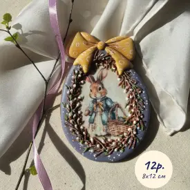 Пряник «Яйка з бантам»