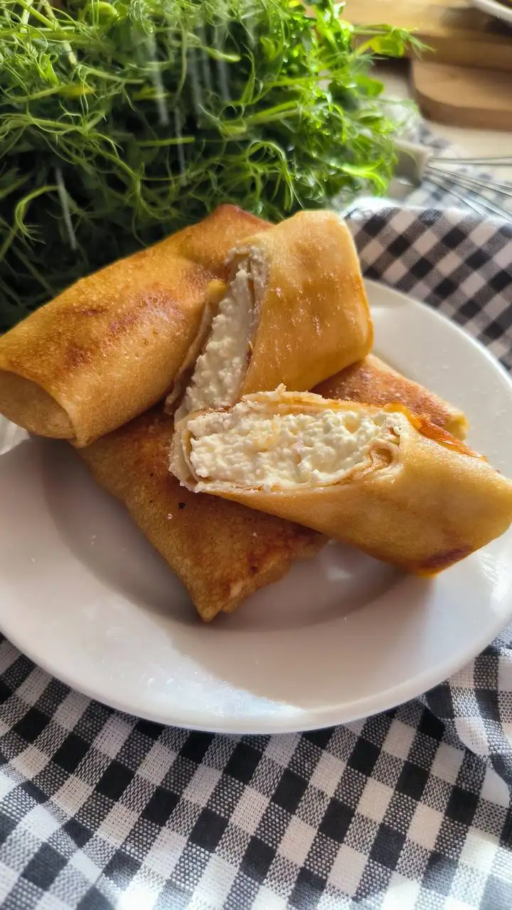 Блинчики с творогом, 8 шт.