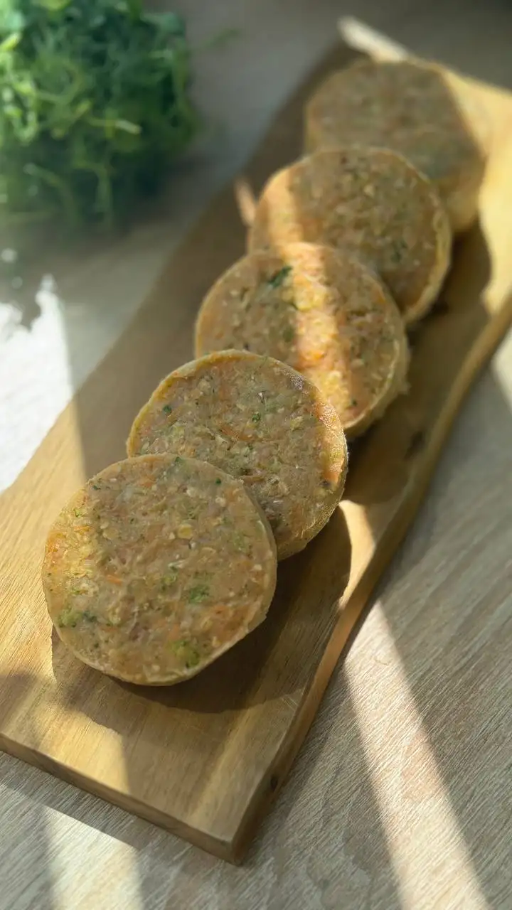 Рыбные котлеты с брокколи, 1,1 кг