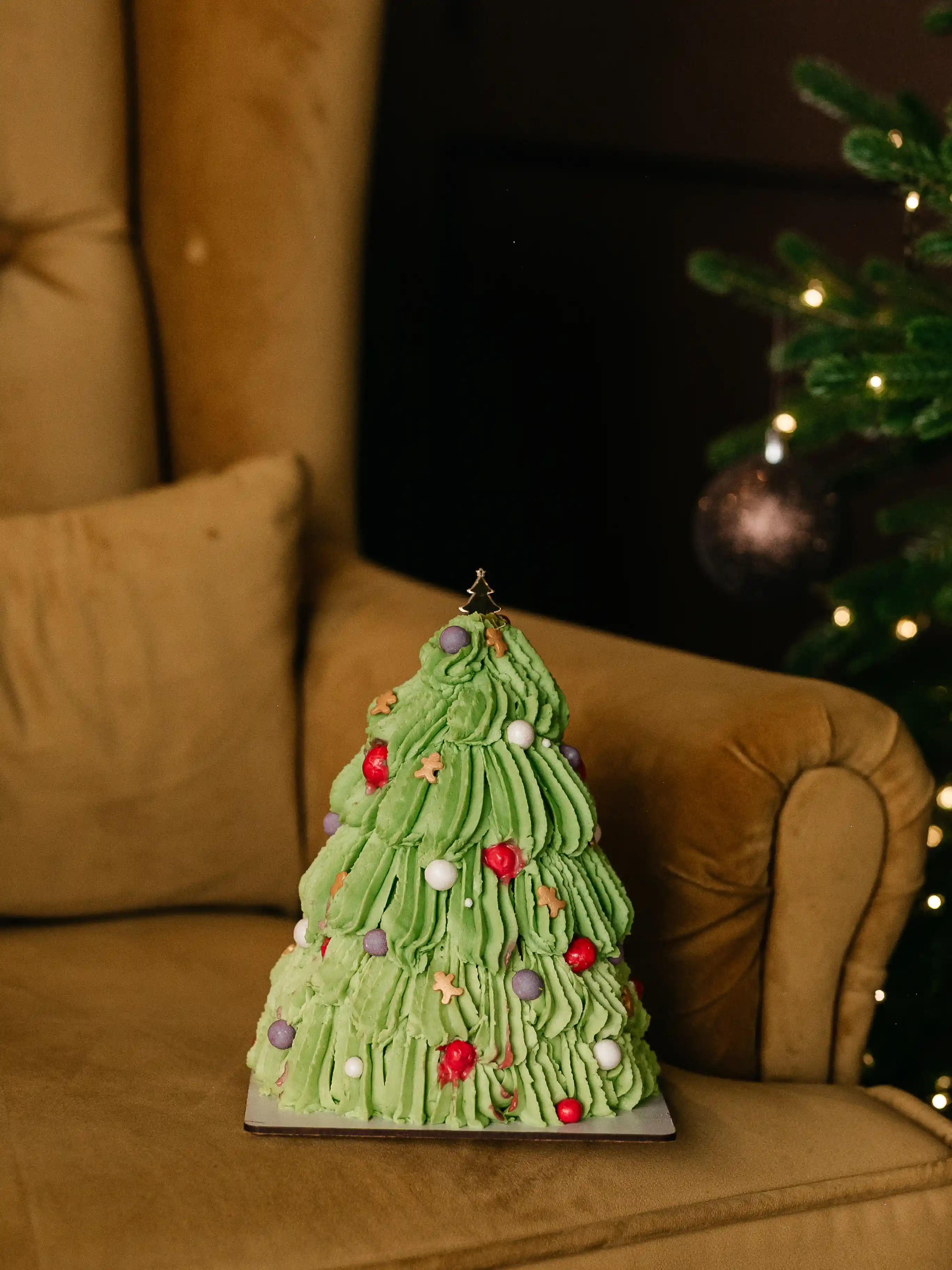 Новогодний торт Елочка