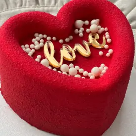 Муссовый бенто-торт «Сердце»