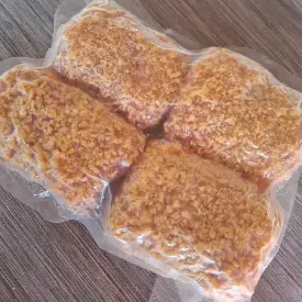 Мясные рулетики с ветчиной и сыром