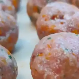 Фрикадельки для супа из филе птицы