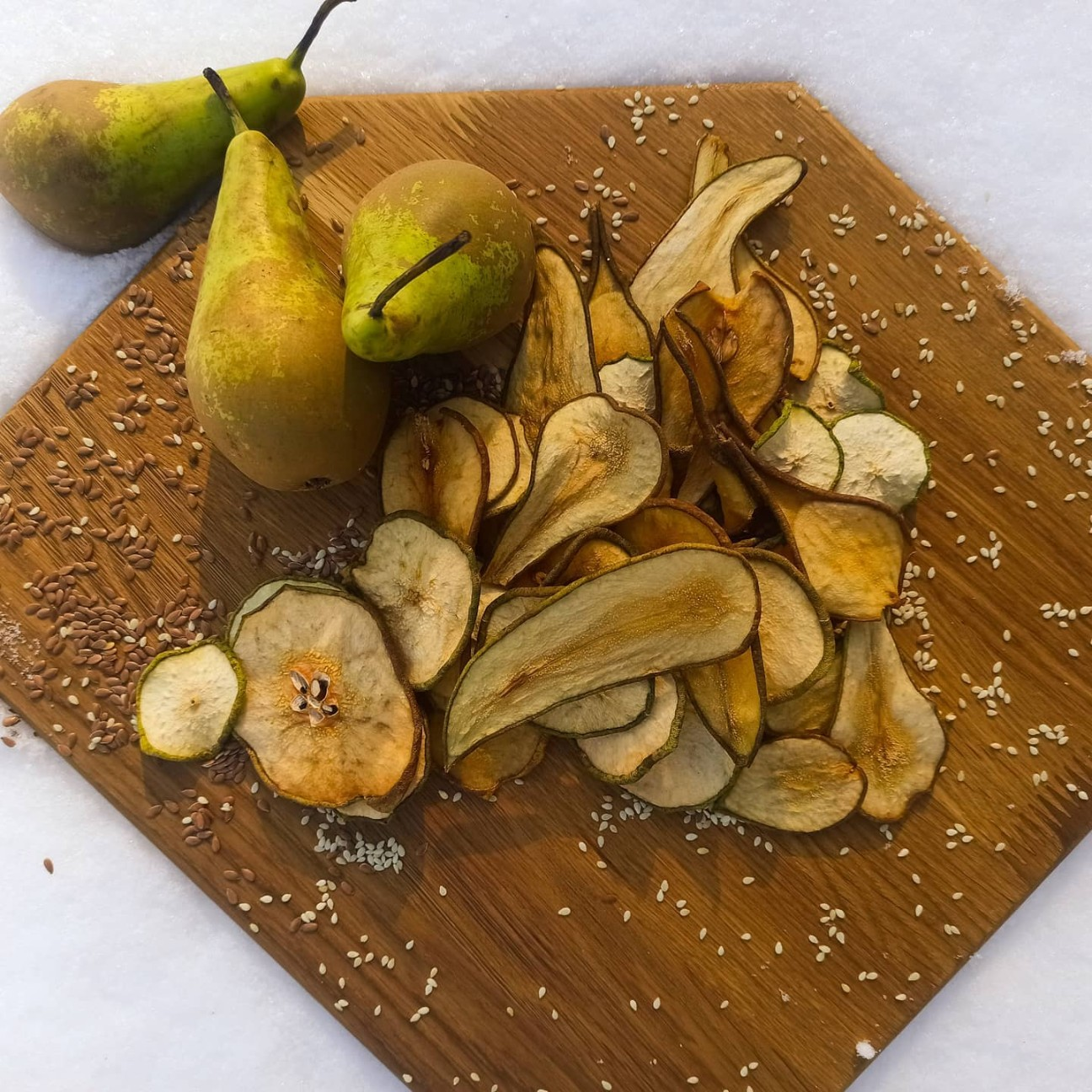 Фруктовые чипсы ванильная груша, 100 гр.