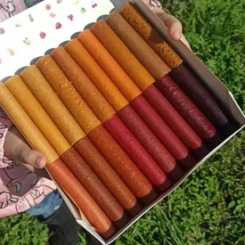 Пастила фруктовая с вариантами вкусов, 1 лист