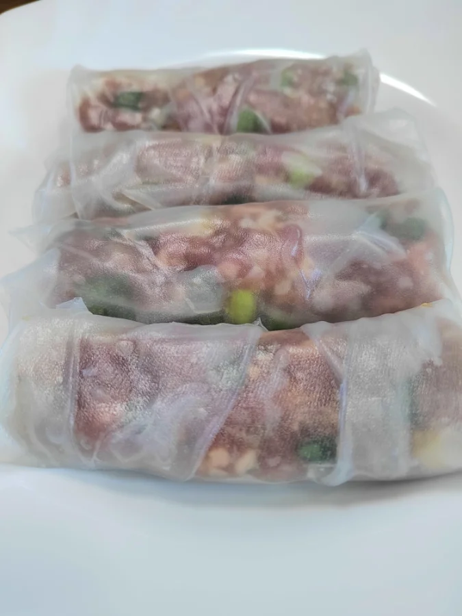 Спринг-роллы с ягненком в рисовой бумаге, 350 гр. фото 4