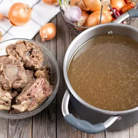 Бульон костный 12-ти часовой, 1 кг